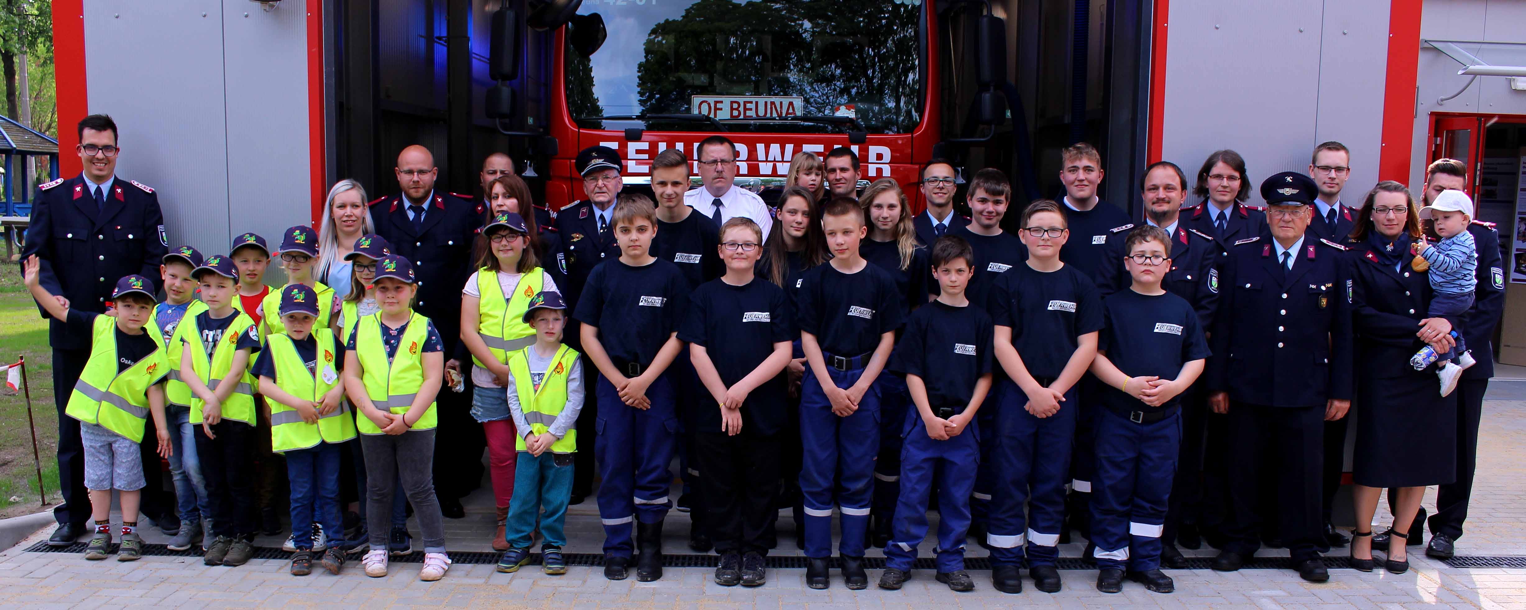 Kontakt zur Feuerwehr Beuna